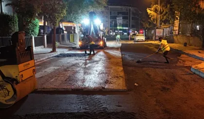 Kocaeli Gebze’de yol konforu artıyor