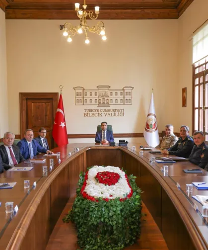 Bilecik’te 'Asayiş ve Güvenlik' masaya yatırıldı