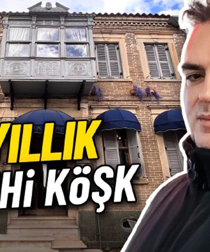 Uluslararası Gazeteci-Yazar Umut Yılmazkeçeci, İzmir’de 200 Yıllık Küçük Köşk’ü Ziyaret Etti