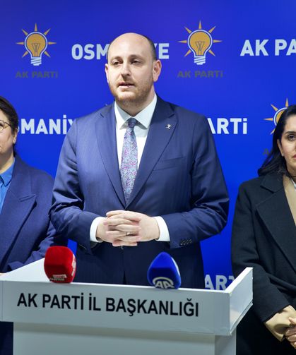 AK Parti Genel Başkan Yardımcısı Büyükgümüş, Osmaniye'de konuştu: