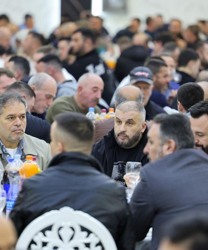 Arnavutköy Belediyesi Kuzey Makedonya'da iftar programı düzenledi