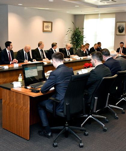 Cumhurbaşkanlığı Külliyesi'nde denetim ve teftiş toplantısı