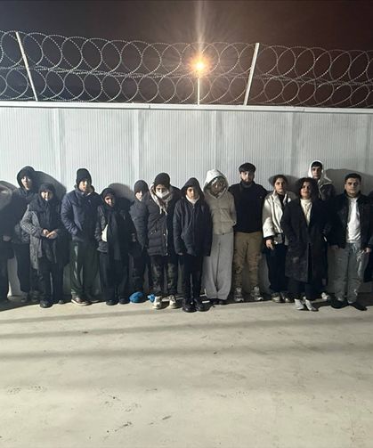 Edirne'de 18 düzensiz göçmen yakalandı
