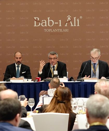 KKTC Cumhurbaşkanı Erhürman, İstanbul'da Bab-ı Ali Toplantıları'nda konuştu: