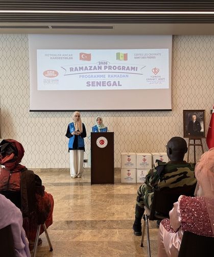 Türkiye Diyanet Vakfından Senegal'de gıda yardımı