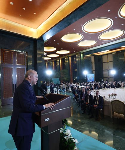 Cumhurbaşkanı Erdoğan, 'Gazeteci ve Yazarlarla İftar Programı'nda konuştu: (1)