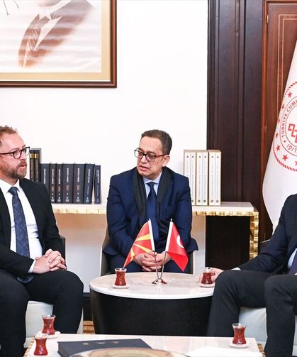 Kültür ve Turizm Bakanı Ersoy, Kuzey Makedonyalı mevkidaşıyla bir araya geldi