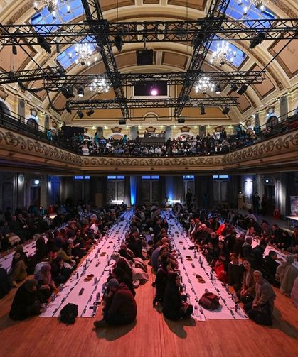 Londra'daki tarihi belediye binasında 'Türkiye' temalı iftar programı düzenlendi