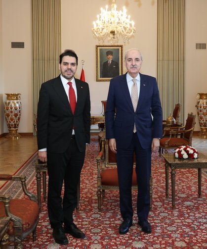 TBMM Başkanı Kurtulmuş, TİKA Başkanı Eren'i kabul etti