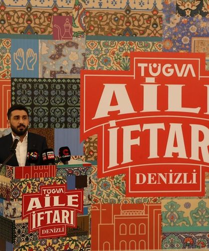 TÜGVA, Denizli'de 'Büyük Aile İftarı' düzenledi
