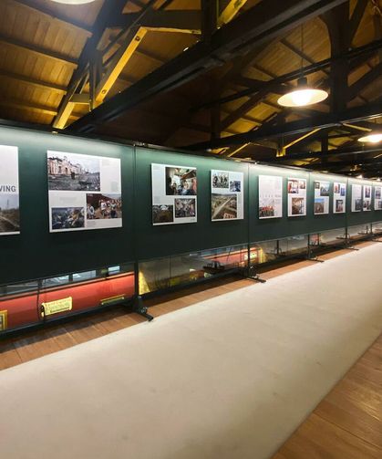 Ukrayna'daki demir yolu çalışanlarının hikayeleri İstanbul'da sanatseverlerle buluştu