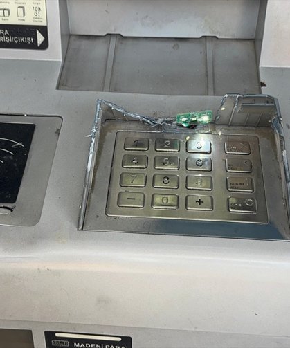 Adana'da ATM'lere zarar veren zanlı tutuklandı