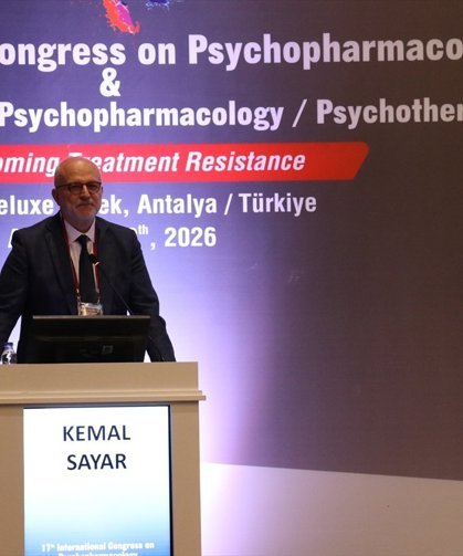Antalya'da düzenlenen kongreye 10 ülkeden uzman psikofarmakologlar katıldı