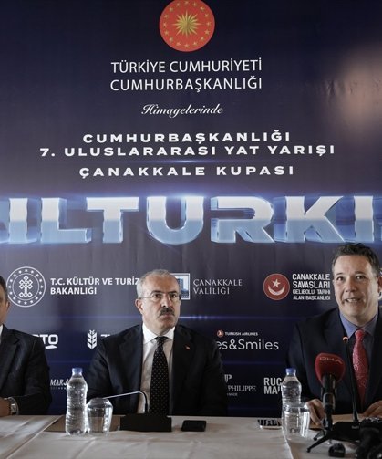 Cumhurbaşkanlığı Uluslararası Yat Yarışları Çanakkale Kupası'nın basın lansmanı yapıldı
