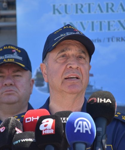 Deniz Kuvvetleri Komutanı Oramiral Tatlıoğlu, Kurtaran-2026 Tatbikatı'nda konuştu: