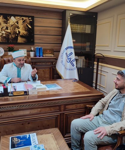 Dinler tarihini araştıran Sırbistanlı David, Sakarya'da Müslüman oldu