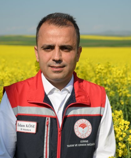 Edirne'de yaz kuraklığının görüldüğü bölgelerde kanola alternatif ürün oldu