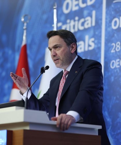 Enerji Bakanı Bayraktar, OECD Kritik Mineraller Forumu'nda konuştu: