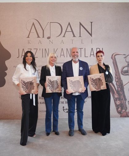 Kanserle mücadeleye destek amacıyla hazırlanan 'Jazz'ın Kanatları' albümünün lansmanı İstanbul'da gerçekleştirildi