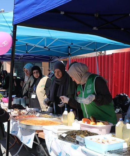 Rize'de Küresel Sumud Filosu'na destek verildi