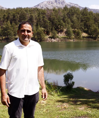 Antalya'daki Ekşili Göleti son yağışlarla yeniden canlandı