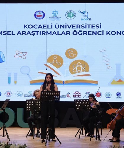 Batı Karadeniz üniversitelerinin araştırmacı öğrencileri, Kocaeli'deki bilim kongresinde buluştu