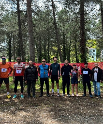 Samsun'da 'Kros Duatlon' yarışması düzenlendi