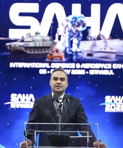 Sanayi ve Teknoloji Bakanı Kacır, SAHA 2026 fuarının açılışında konuştu:
