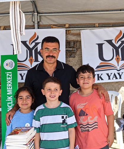 Isırganlı’da festival coşkusu kitaplarla buluştu