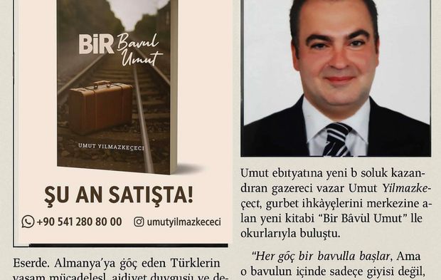 Umut Yılmazkeçeci 'den Eşsiz Bir Göç Hikayesi Bir Bavul Bir Umut
