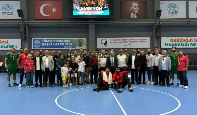 Bursa Nilüfer Belediyespor ikide iki yaptı