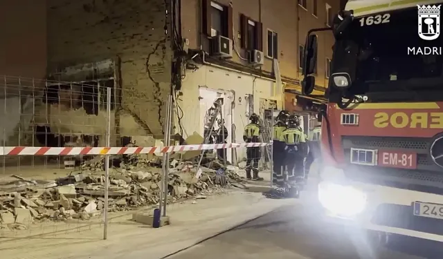 Madrid'de bir barda patlama: 1 kişi hayatını kaybetti