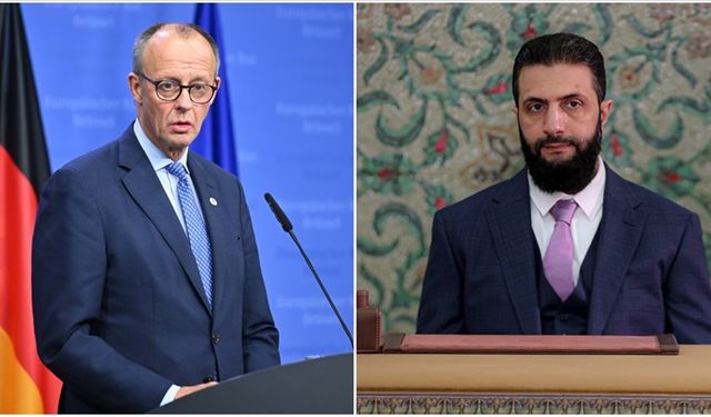 Friedrich Merz'den Şara'ya davet