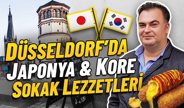 Düsseldorf’ta Japon & Kore Sokak Lezzetleri