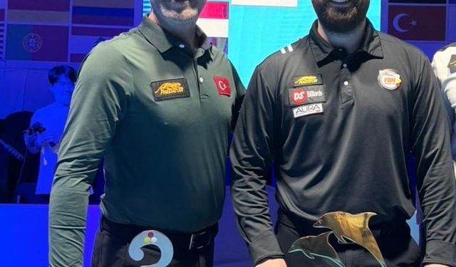 Berkay Karakurt, 3 Bant Bilardo Dünya Kupası'nda şampiyon oldu