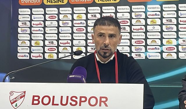 Boluspor- Erzurumspor FK maçının ardından