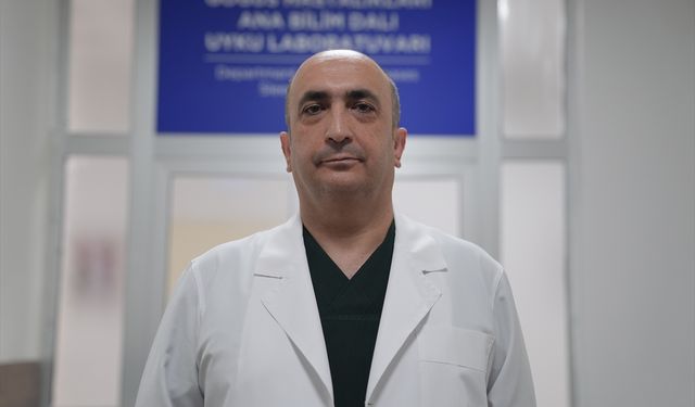 Erzurum'da Uyku Laboratuvarı'nda yaklaşık 7 bin 500 hasta tedavi edildi