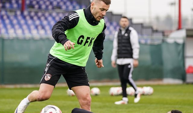 Gaziantep FK, Göztepe maçının hazırlıklarını sürdürdü