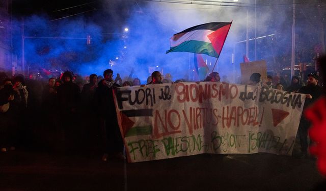 İtalya'da İsrail takımı Hapoel Tel Aviv protesto edildi
