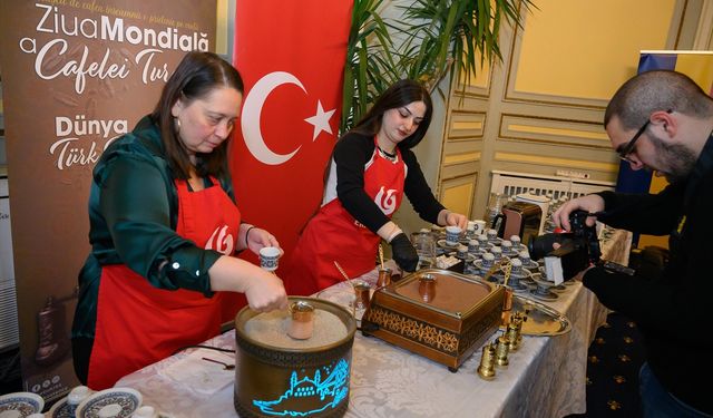 Romanya'da Dünya Türk Kahvesi Günü etkinliği düzenlendi