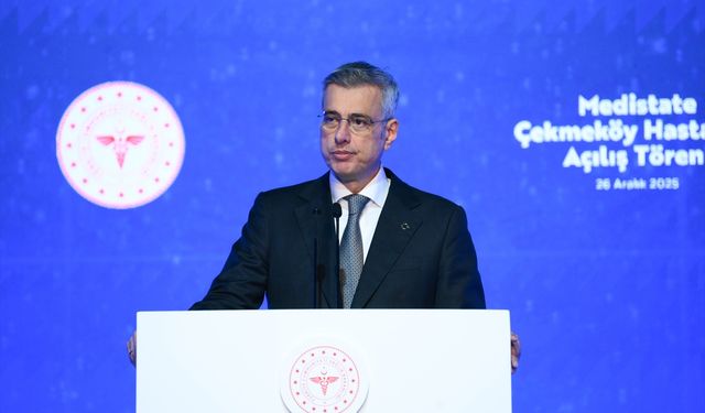 Sağlık Bakanı Memişoğlu, Medistate Çekmeköy Hastanesi Açılış Töreni'nde konuştu: