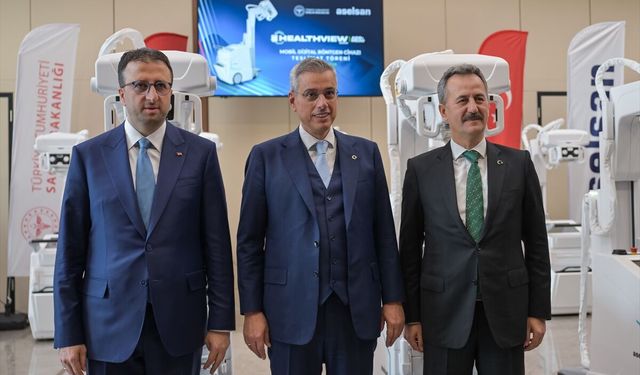 Sağlık Bakanı Memişoğlu, 'Mobil Dijital Röntgen Cihazı Teslim Töreni'nde konuştu: