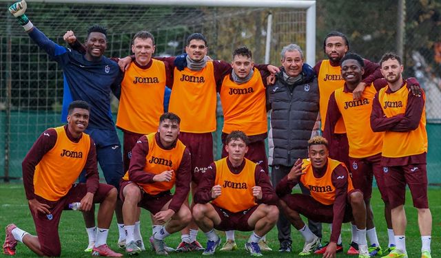 Trabzonspor, Beşiktaş maçının hazırlıklarına başladı