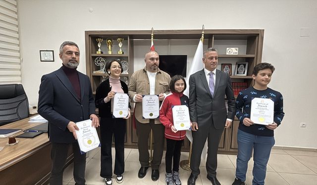 Atakum BİLSEM, uluslararası sanat yarışmasında 5 derece kazandı