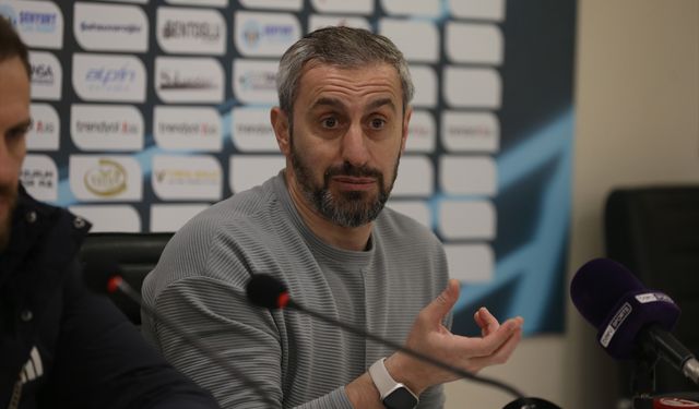 Erzurumspor FK-SMS Grup Sarıyer maçının ardından