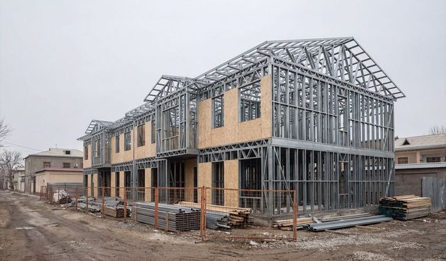 Karmod'dan Özbekistan'da çelik konstrüksiyon villa projesi