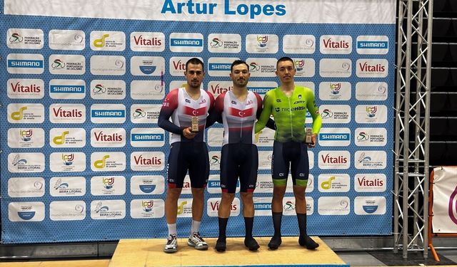 Milli bisikletçiler, Portekiz'de kürsüyü paylaştı