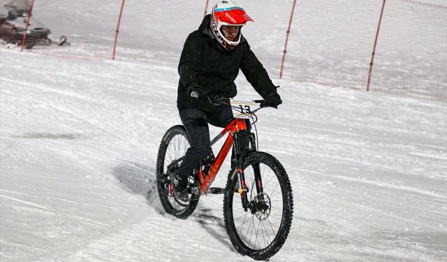 Snowbike Türkiye Şampiyonası sona erdi