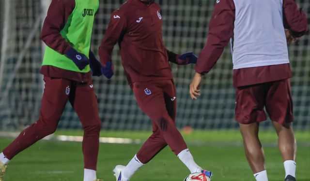 Trabzonspor'da İstanbulspor maçının hazırlıkları başladı