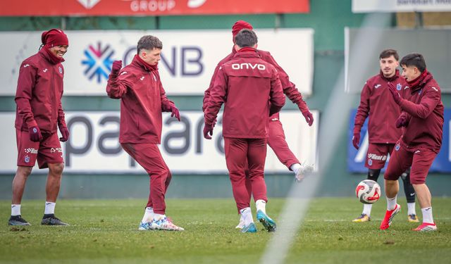 Trabzonspor'da Kasımpaşa maçının hazırlıkları başladı